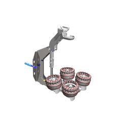 7015-6227-030 Приёмн. устр-во доилн. аппар. в компл. Comfort IO cup 58-62