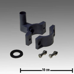 7015-4625-000 Штуцер подключения к трубе D40xID14x90 Deg Pla gy cpl