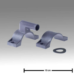 7015-4625-020 Штуцер подкл. к трубе в компл. D50/52xID14x90 Deg Pla gy cpl