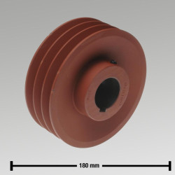 0021-4026-200 Ременный шкив в комплекте SPA1T140x3x38PN