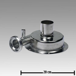 7038-2006-190 Крышка насоса milk pump 1,5kW SSt